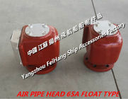 Precipitation cabinet marine buoyant air pipe head and oil tank marine air pipe head DS65