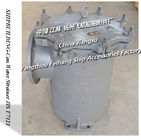 Emergency sea door cast iron angle sea water filter - cast iron right angle type sea water filter 5K-350 S-TYPE
