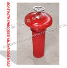 Externally open mushroom vents with Dg=100 are usually marked as: hood ventilator with deflector A100 CB455-65