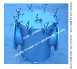 AS250 AUXILIARY SEA WATER PUMP IMPORTED RIGHT-ANGLE STAINLESS STEEL COARSE WATER FILTER CB/T497-2012